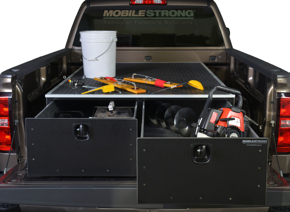 MobileStrong Storage Solutions  for Ice Fishing Gear