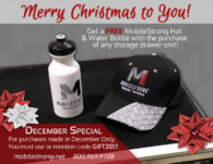 FREE MobileStrong Hat & Water Bottle